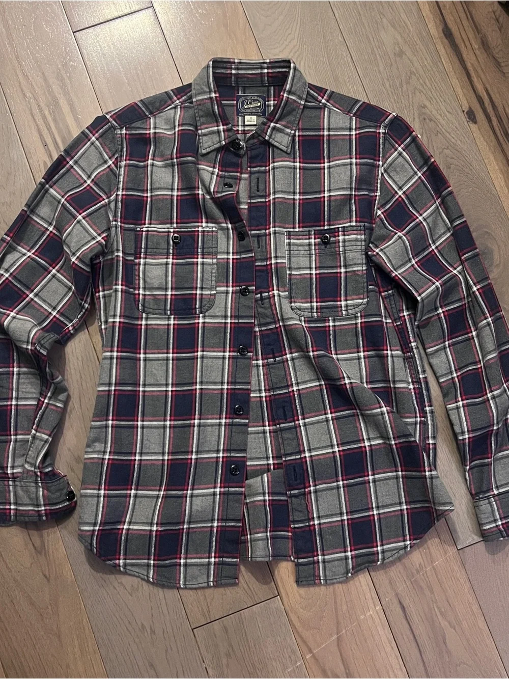 J. Crew classic plaid